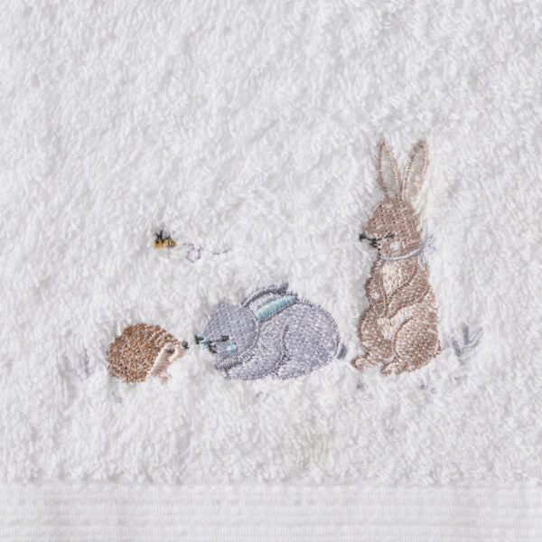 PALE BLUE BUNNY HAMPER GIFT SET