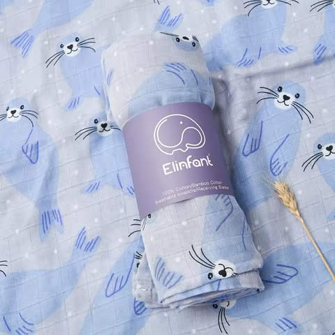 SEAL ORGANIC MUSLIN SWADDLE