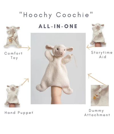 SOPHIE THE SHEEP PUPPET SECURITY COMFORTER